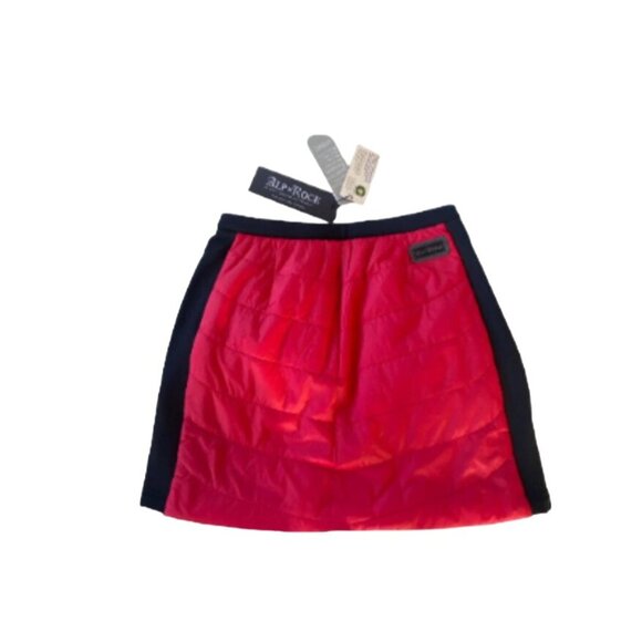 NWT Alp N Rock Valentina Womens Skirt Ski Apres Red Black Small MSRP$329 - Picture 10 of 17